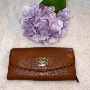 Michael Kors Brown Leather Wallet